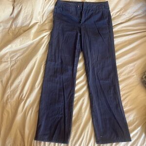 Forever 21 Navy Straight Leg Pants